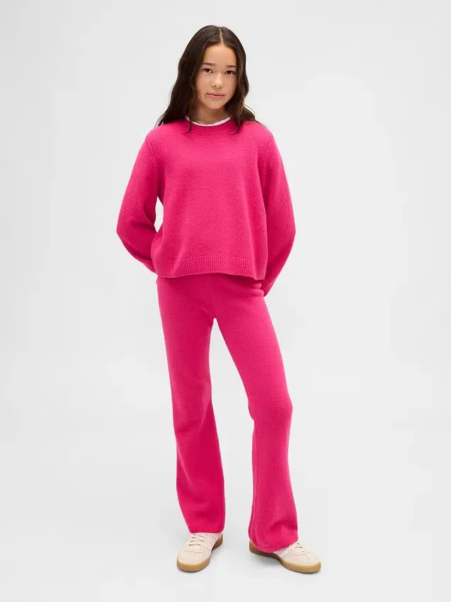 Maglioni svasati in maglia CashSoft per bambini
