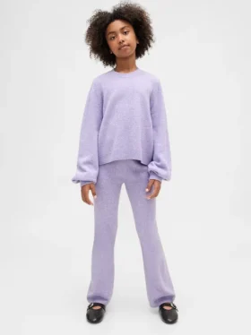 Maglioni svasati in maglia CashSoft per bambini