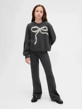 Maglioni svasati in maglia CashSoft per bambini