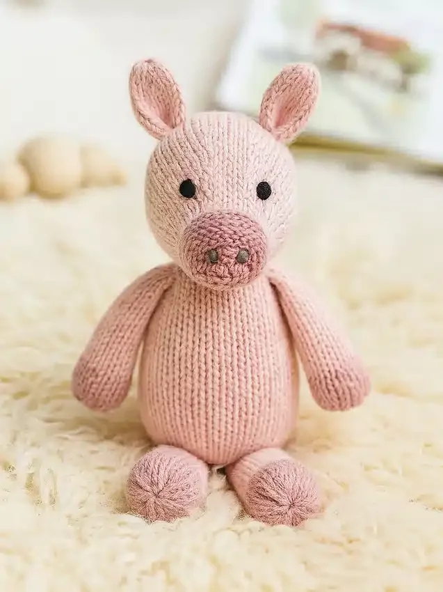 Maialino di peluche
