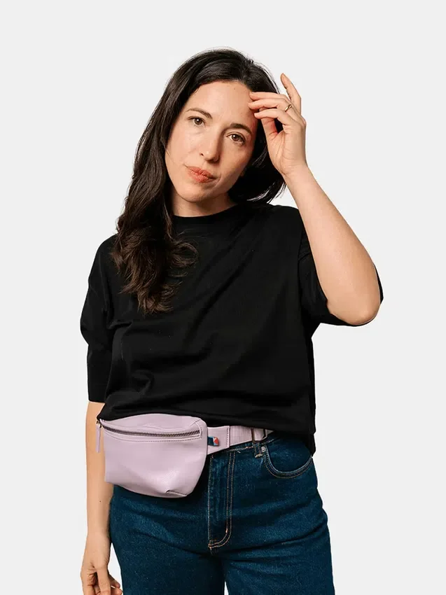 Marsupio a cintura Kibou Mini in pelle vegana