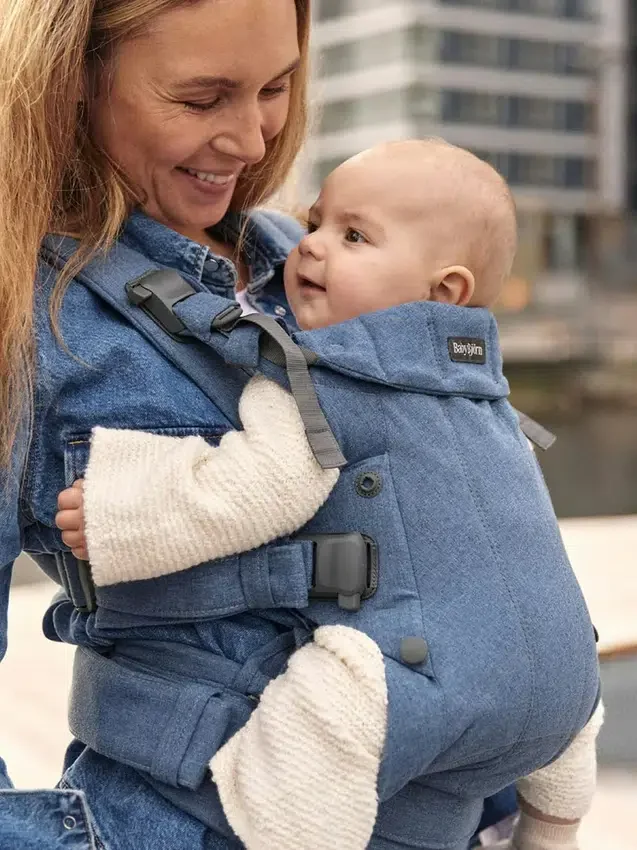 Marsupio Babybjorn Harmony in tessuto melange
