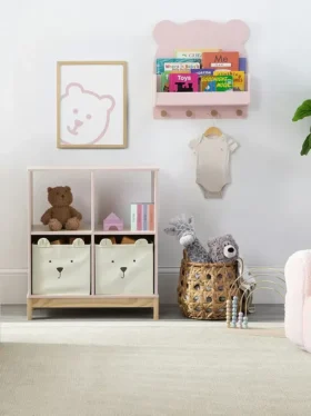 Mensola da parete babyGap Brannan Bear con 4 ganci