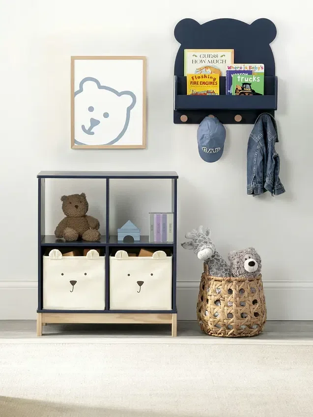 Mensola da parete babyGap Brannan Bear con 4 ganci