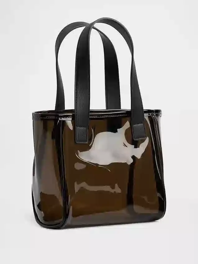 Mini borsa tote con logo Jelly