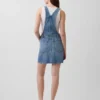Mini gonna in denim