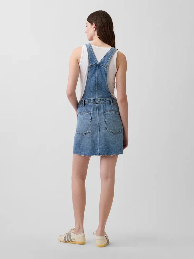 Mini gonna in denim