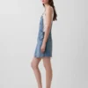 Mini gonna in denim