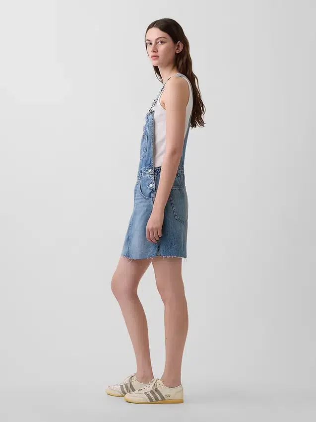 Mini gonna in denim