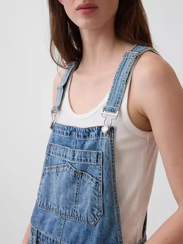 Mini gonna in denim