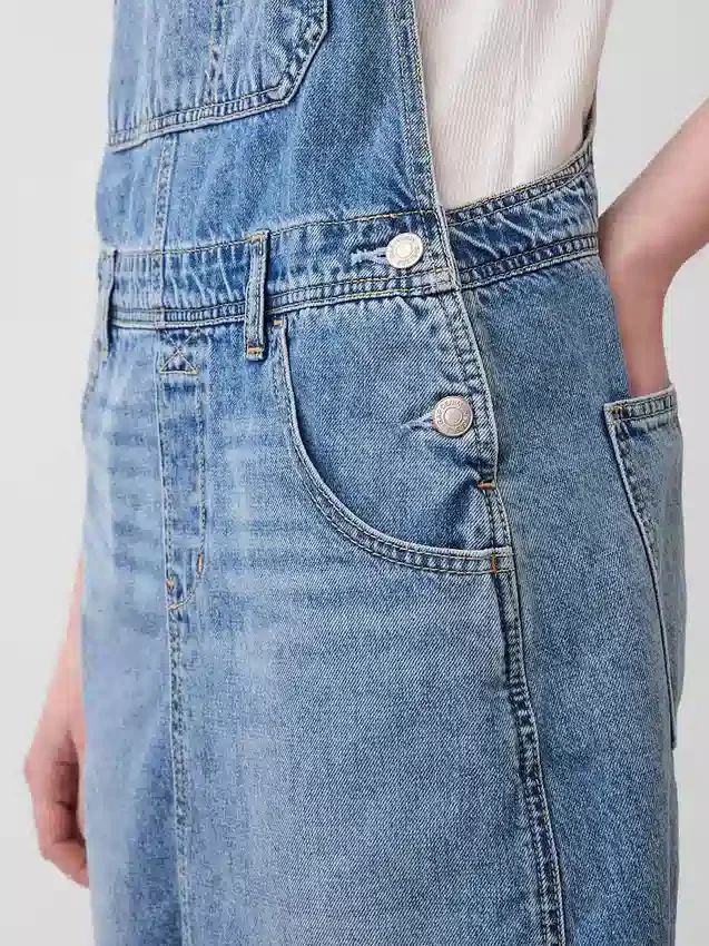 Mini gonna in denim