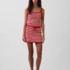Mini gonna-pantaloncino facile da indossare in cotone 100% lavorato all’uncinetto