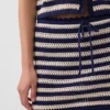Mini gonna-pantaloncino facile da indossare in cotone 100% lavorato all’uncinetto