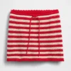 Mini gonna-pantaloncino facile da indossare in cotone 100% lavorato all’uncinetto