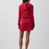Mini gonna-pantaloncino in maglia a trecce 100% cotone