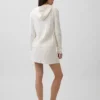 Mini gonna-pantaloncino in maglia a trecce 100% cotone