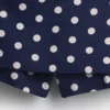 Mini gonna-pantaloncino in misto lino