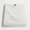 Mini gonna-pantaloncino in misto lino con bordi in pizzo