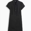 Miniabito a camicia con vita impero