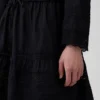 Miniabito con bordi in pizzo