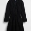 Miniabito con bordi in pizzo
