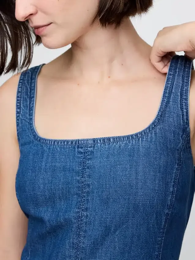 Miniabito in denim