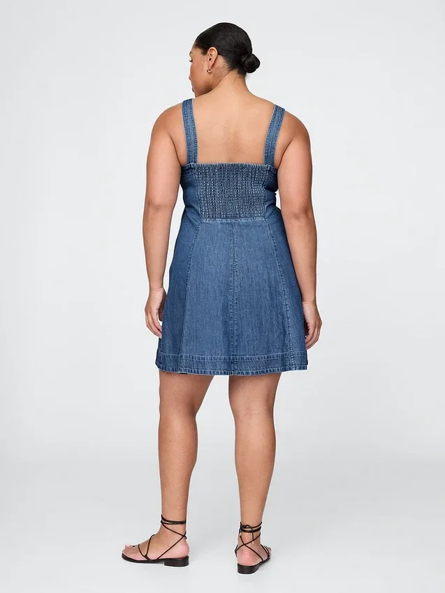 Miniabito in denim