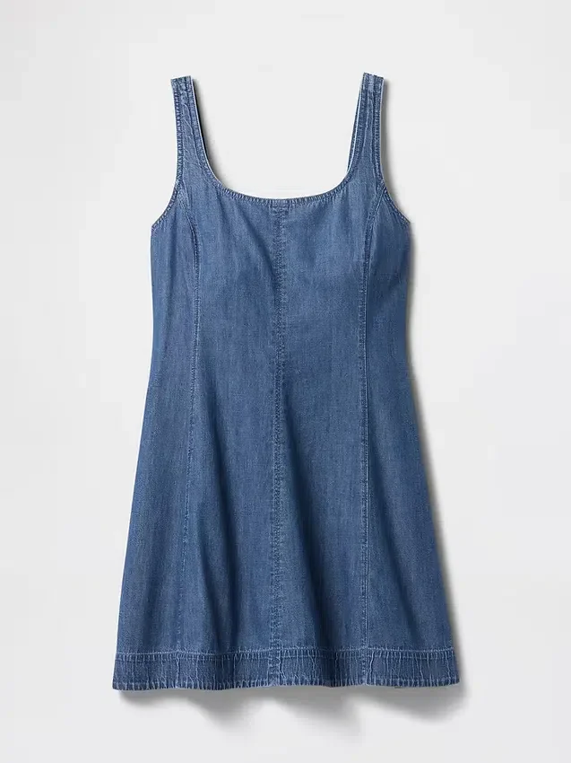 Miniabito in denim
