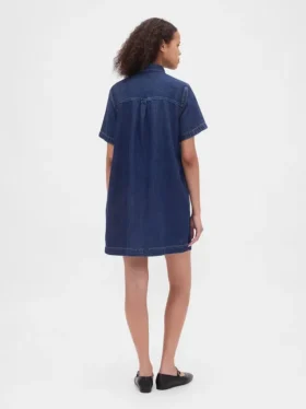 Miniabito in denim ultra morbido