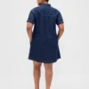 Miniabito in denim ultra morbido