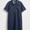 Miniabito in denim ultra morbido
