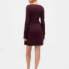 Miniabito in maglia a costine CashSoft