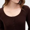 Miniabito in maglia a costine CashSoft