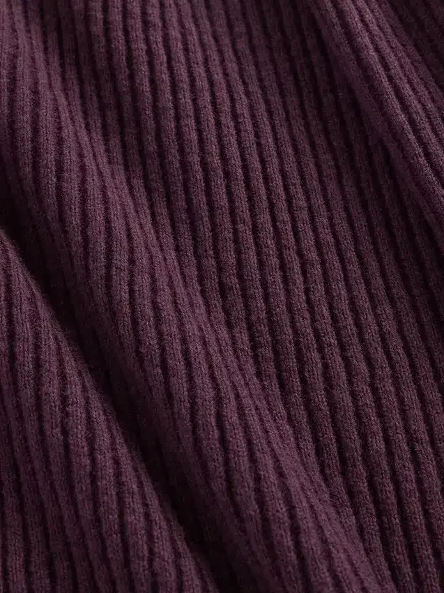 Miniabito in maglia a costine CashSoft