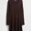 Miniabito in maglia a costine CashSoft