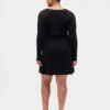 Miniabito in maglia a costine CashSoft