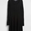 Miniabito in maglia a costine CashSoft