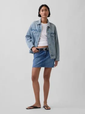 Minigonna in denim