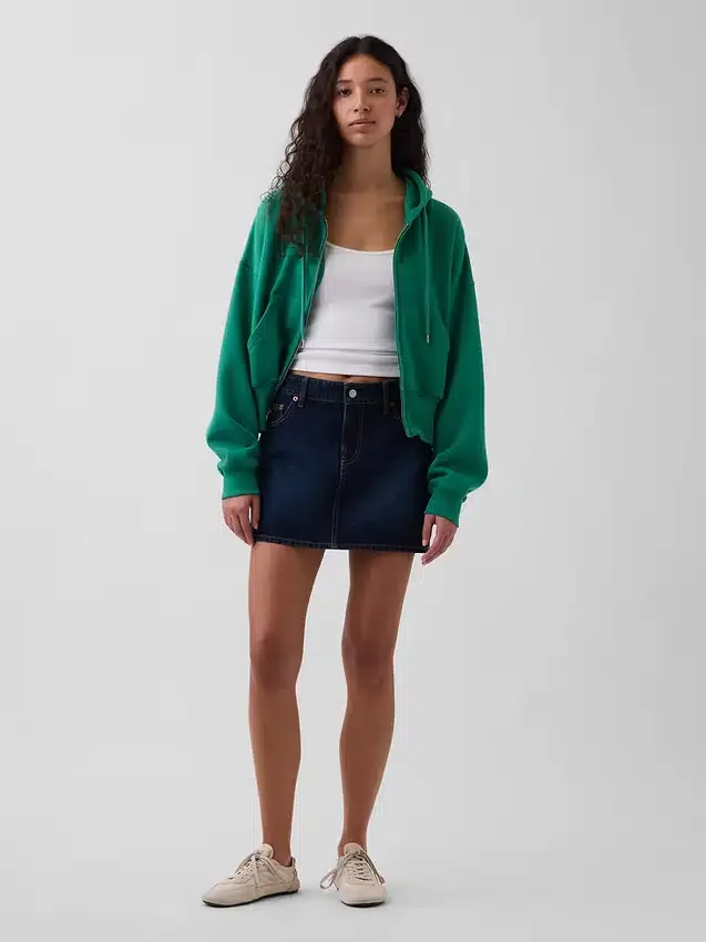 Minigonna in denim