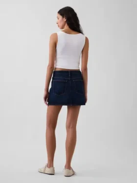 Minigonna in denim