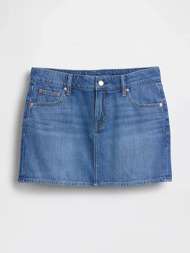 Minigonna in denim