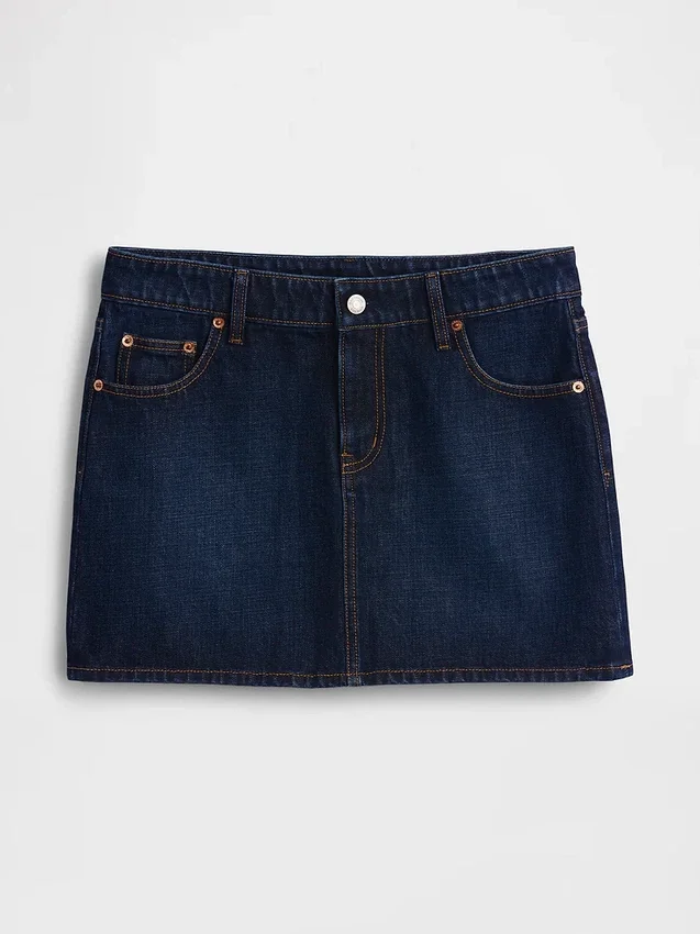 Minigonna in denim