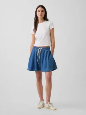Minigonna in denim morbidissimo