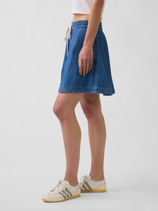 Minigonna in denim morbidissimo