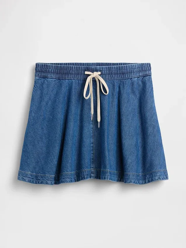 Minigonna in denim morbidissimo