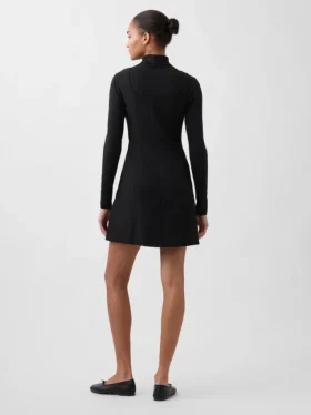 Minivestito con cuciture bistretch