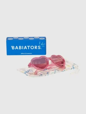 Occhiali da sole Babiators per bambini piccoli e più grandi con motivo a cuori