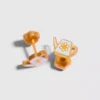Orecchini a vite a forma di annaffiatoio Pierced Co