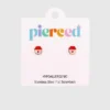 Orecchini a vite Pierced Co Strawberry Jam