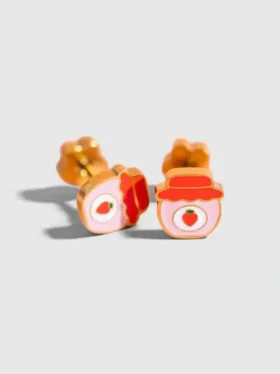 Orecchini a vite Pierced Co Strawberry Jam